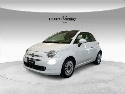 Usata Fiat 500 Lounge 69 CV (50 kW) 2018 Bianco Utilitaria