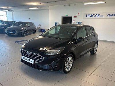 Begagnad Ford Fiesta Titanium 75 HK (55 kW) 2022 Svart Halvkombi