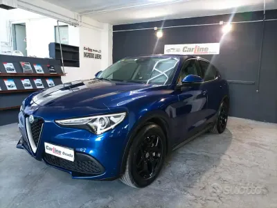 Usata Alfa Romeo Stelvio 190 CV (139 kW) 2020 Blu SUV