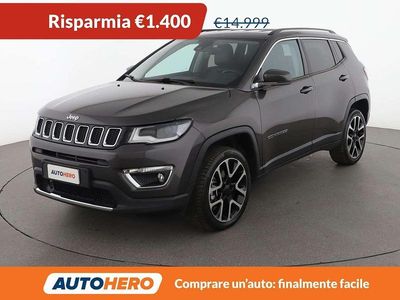 Usata Jeep Compass Limited 140 CV (102 kW) 2017 Grigio SUV