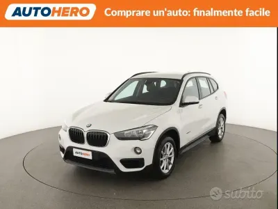 Usata BMW X1 Advantage 150 CV (110 kW) 2017 Bianco SUV