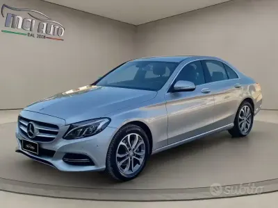 Usata Mercedes C220 170 CV (125 kW) 2014 Grigio Berlina