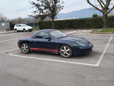 Usata Porsche 986 Boxster 211 CV (155 kW) 2000 Blu Cabrio
