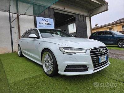 Usata Audi A6 S-Line 190 CV (139 kW) 2016 Bianco Station wagon