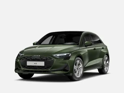 Nuova Audi A3 Advanced 150 CV (110 kW) 2026 Verde district metallizzato