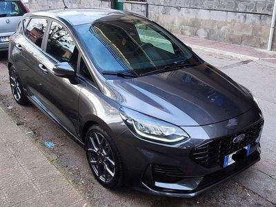 Usata Ford Fiesta ST-Line 125 CV (91 kW) 2022 Grigio Utilitaria