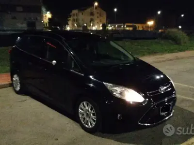 Usata Ford Grand C-Max 163 CV (119 kW) 2012 Nero Monovolume