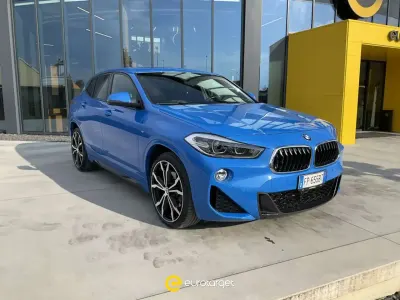 Usata BMW X2 M Sport 231 CV (169 kW) 2018 Blu pastello SUV