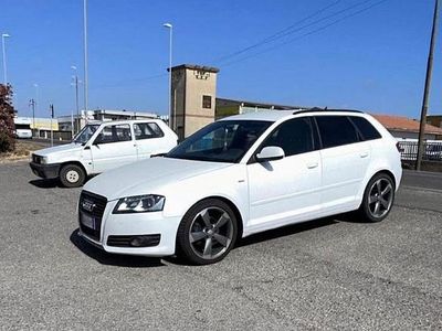 Usata Audi A3 S-Line 140 CV (102 kW) 2012 Bianco Berlina