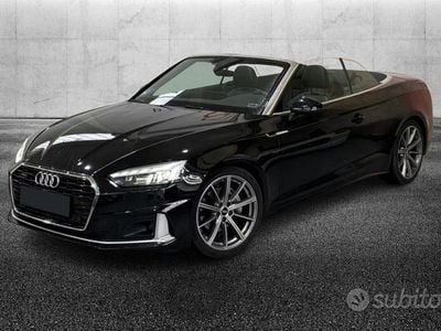 Usata Audi A5 Cabriolet Comfort 190 CV (139 kW) 2020 Nero metallizzato Cabrio