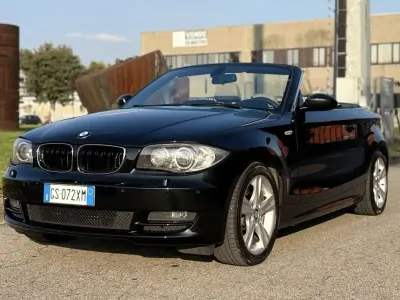 Usata BMW 125 Cabriolet Comfort Edition 218 CV (160 kW) 2009 Nero Cabrio