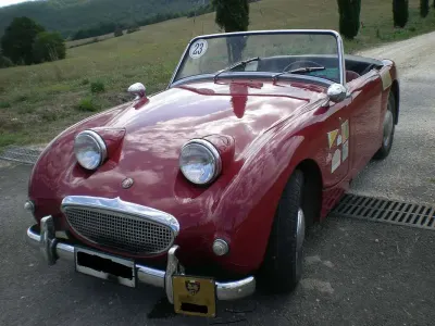 Usata Austin Healey Sprite 44 CV (32 kW) 1959 Rosso Cabrio