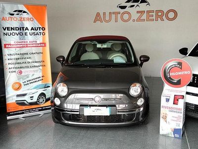 Begagnad Fiat 500C Lounge 69 HK (50 kW) 2015 Grå Cab