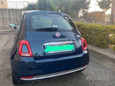 Usata Fiat 500 70 CV (51 kW) 2016 Blu Utilitaria