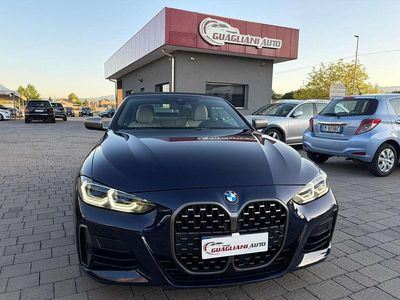 Usata BMW 440 Cabriolet M Sport 374 CV (275 kW) 2022 Blu/azzurro Cabrio