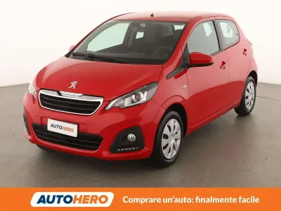Usata Peugeot 108 Active 69 CV (50 kW) 2018 Rosso Utilitaria