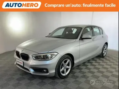 Usata BMW 118 Advantage 150 CV (110 kW) 2018 Grigio Utilitaria