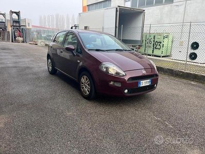 Usata Fiat Punto Lounge 2014 Rosso Utilitaria