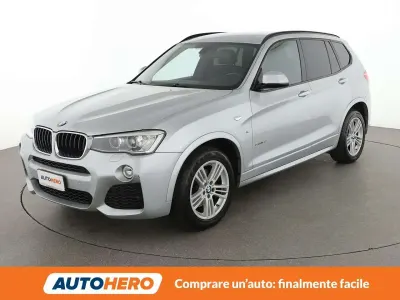 Usata BMW X3 Sport Line 150 CV (110 kW) 2016 Argento SUV