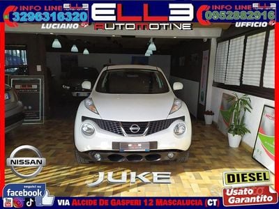Usata Nissan Juke 110 CV (80 kW) 2014 Bianco SUV