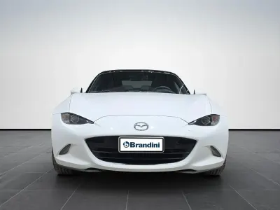 Usata Mazda MX5 Exclusive-Line 132 CV (97 kW) 2023 Bianco Cabrio