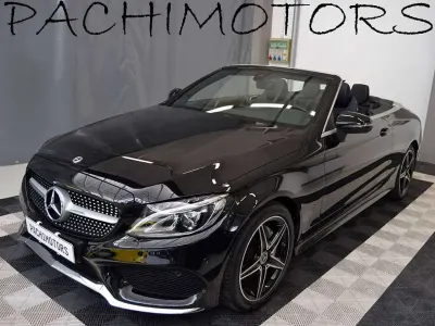 Usata Mercedes C200 Premium 184 CV (135 kW) 2017 Nero Cabrio