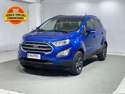 Begagnad Ford Ecosport Titanium S 125 HK (91 kW) 2018 Blå SUV