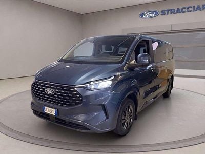 Usata Ford Tourneo Custom Titanium 136 CV (100 kW) 2024 Blu metallizzato Furgone
