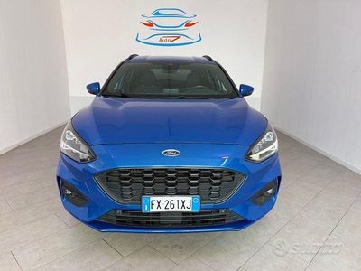 Usata Ford Focus ST-Line 125 CV (91 kW) 2019 Azzurro Station wagon