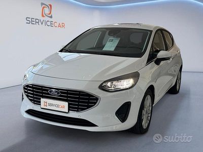 Usata Ford Fiesta Titanium 75 CV (55 kW) 2023 Bianco Utilitaria