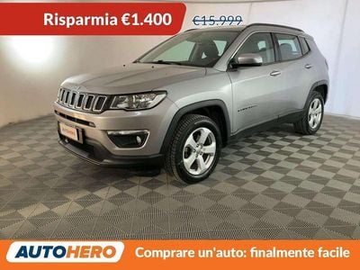 Usata Jeep Compass Longitude 140 CV (102 kW) 2019 Argento SUV