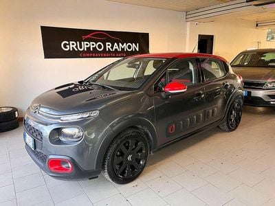 Usata Citroën C3 PureTech 82 CV (60 kW) 2017 Nero Berlina
