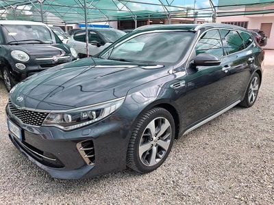 Begagnad Kia Optima GT-Line 141 HK (103 kW) 2018 Svart Kombi