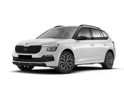 Nuova Skoda Kamiq 115 CV (84 kW) 2026 Bianco luna metallizzato nero tulipano p SUV