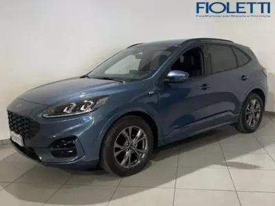 Usata Ford Kuga ST-Line 120 CV (88 kW) 2021 Blu/azzurro SUV