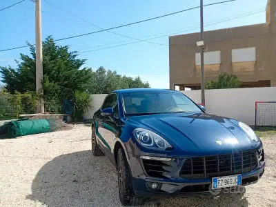 Usata Porsche Macan 250 CV (183 kW) 2015 Blu SUV