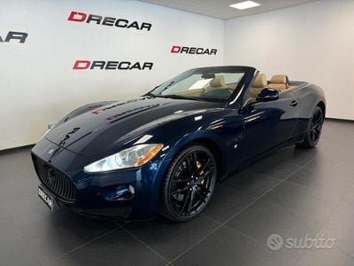 Usata Maserati GranCabrio 450 CV (330 kW) 2010 Blu Cabrio