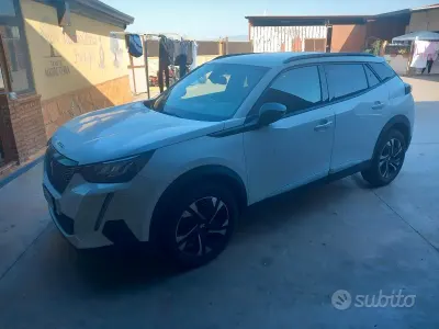 Usata Peugeot 2008 110 CV (80 kW) 2022 Bianco SUV