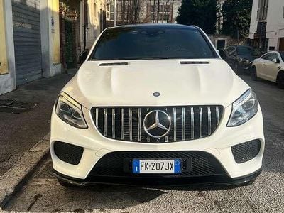 Usata Mercedes GLE350 258 CV (189 kW) 2017 Bianco Coupé
