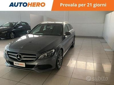 Usata Mercedes C220 170 CV (125 kW) 2018 Grigio Station wagon