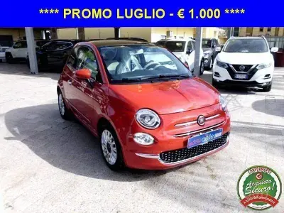 Usata Fiat 500 Lounge 69 CV (50 kW) 2017 Rosso Utilitaria