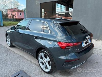 Usata Audi A3 Advanced 116 CV (85 kW) 2022 Grigio Berlina