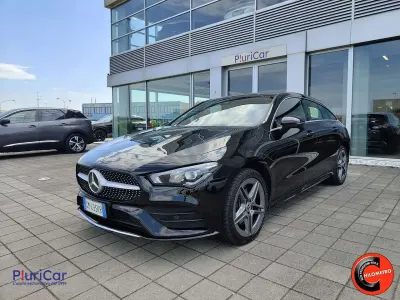 Usata Mercedes CLA250e Premium 160 CV (117 kW) 2022 Nero Coupé