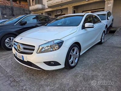 Usata Mercedes A180 109 CV (80 kW) 2015 Bianco Berlina