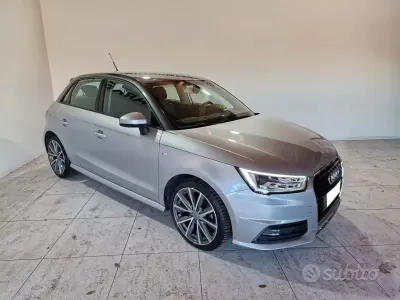 Usata Audi A1 Sportback S-Line 90 CV (66 kW) 2018 Grigio Utilitaria