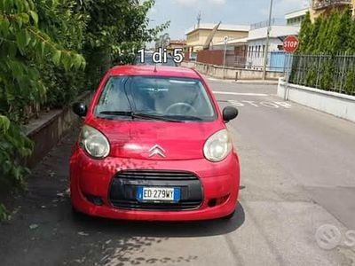 Usata Citroën C1 68 CV (50 kW) 2010 Rosso Utilitaria