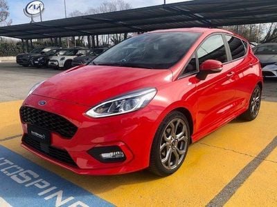 Usata Ford Fiesta ST-Line 101 CV (74 kW) 2019 Rosso Utilitaria