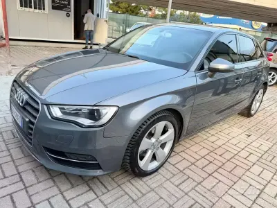 Usata Audi A3 Ambition 110 CV (80 kW) 2015 Grigio Berlina