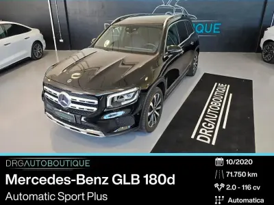 Usata Mercedes GLB180 Luxury 116 CV (85 kW) 2020 Nero SUV