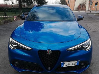 Usata Alfa Romeo Stelvio Veloce 210 CV (154 kW) 2022 Blu SUV